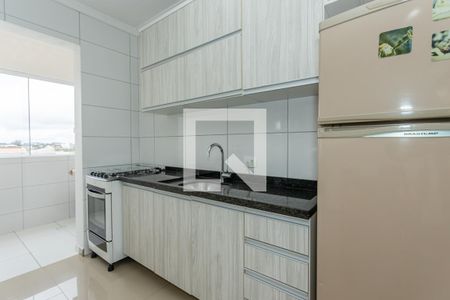 Sala e cozinha de apartamento para alugar com 2 quartos, 50m² em Weissópolis, Pinhais