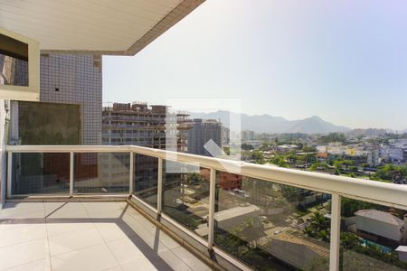 Varanda da Sala de apartamento à venda com 4 quartos, 213m² em Recreio dos Bandeirantes, Rio de Janeiro