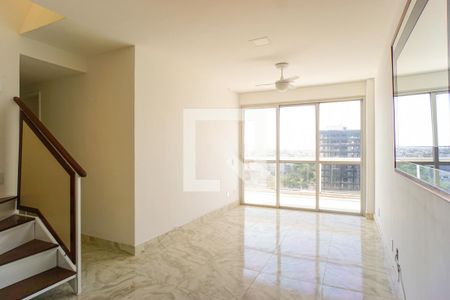 Sala de apartamento à venda com 4 quartos, 213m² em Recreio dos Bandeirantes, Rio de Janeiro