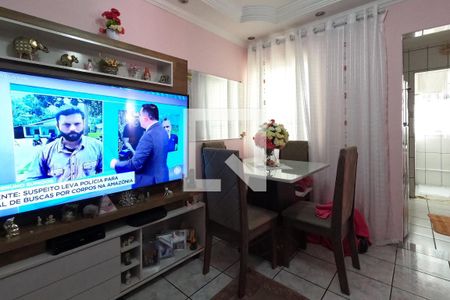 Sala de apartamento à venda com 2 quartos, 56m² em Vila Rio de Janeiro, Guarulhos