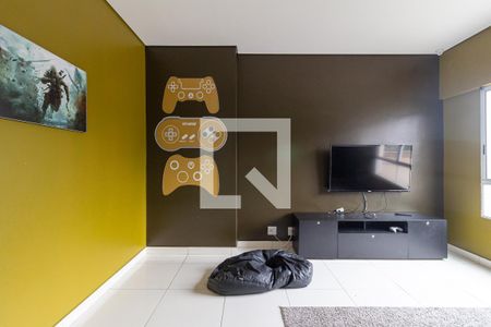 Apartamento à venda com 27m², 1 quarto e 1 vaga Apartamento à venda com 27m², 1 quarto e 1 vagaÁrea comum - Salão de jogos