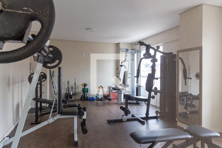 Apartamento à venda com 27m², 1 quarto e 1 vaga Apartamento à venda com 27m², 1 quarto e 1 vagaÁrea comum - Academia