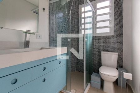 Banheiro de apartamento à venda com 1 quarto, 50m² em Pinheiros, São Paulo