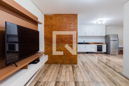 Sala de apartamento à venda com 1 quarto, 50m² em Pinheiros, São Paulo