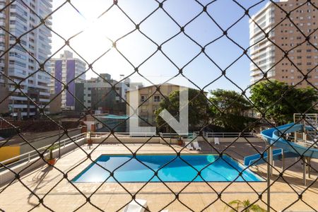 Vista da varanda de apartamento para alugar com 1 quarto, 48m² em Aviação, Praia Grande