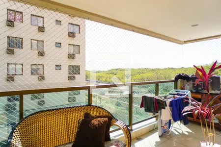 Varanda da Sala de apartamento à venda com 3 quartos, 81m² em Recreio dos Bandeirantes, Rio de Janeiro