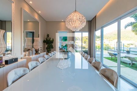 Sala de Jantar de casa de condomínio à venda com 5 quartos, 740m² em Alphaville, Santana de Parnaíba