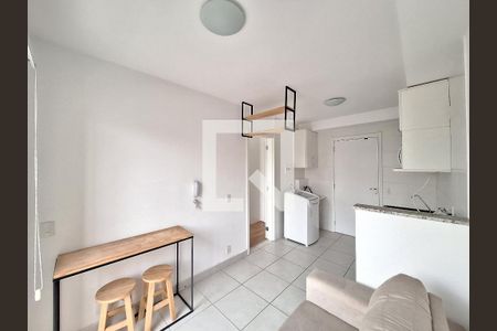 Sala/Cozinha de apartamento para alugar com 1 quarto, 35m² em Bom Retiro, São Paulo