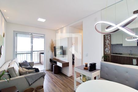 Sala de apartamento para alugar com 2 quartos, 49m² em Vila Andrade, São Paulo