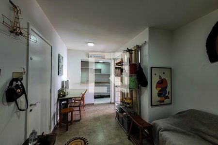 Sala de Estar/Jantar de apartamento para alugar com 1 quarto, 55m² em Aclimação, São Paulo