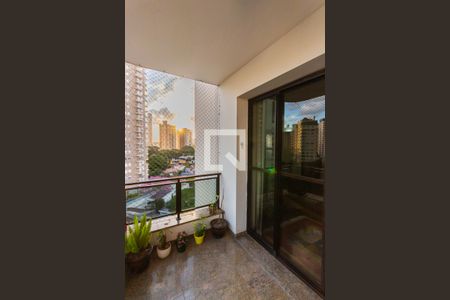 Varanda da Sala de apartamento à venda com 4 quartos, 226m² em Jardim, Santo André