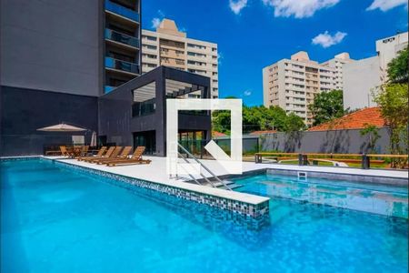 Studio para alugar com 27m², 1 quarto e sem vaga Studio para alugar com 27m², 1 quarto e sem vagaÁrea comum - Piscina