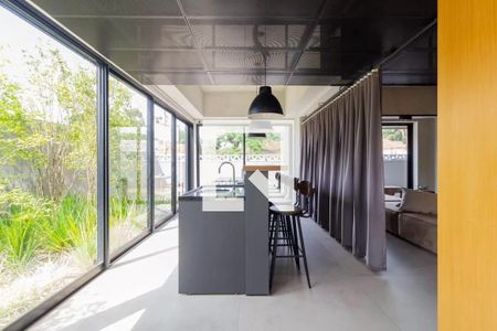 Studio para alugar com 27m², 1 quarto e sem vaga Studio para alugar com 27m², 1 quarto e sem vagaÁrea gourmet