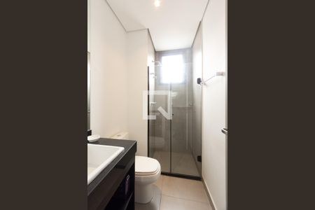 Studio para alugar com 27m², 1 quarto e sem vaga Studio para alugar com 27m², 1 quarto e sem vagaBanheiro
