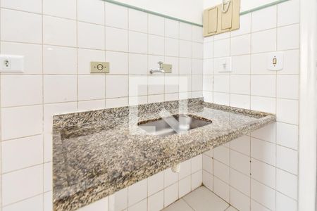Cozinha de kitnet/studio para alugar com 1 quarto, 22m² em Consolação, São Paulo