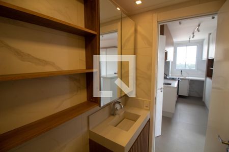 Banheiro de apartamento à venda com 2 quartos, 33m² em Santo Amaro, São Paulo