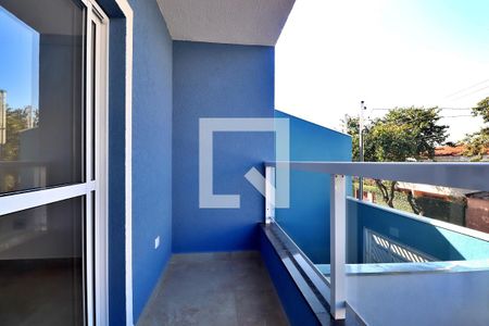 Varanda da Sala de casa para alugar com 3 quartos, 170m² em Campestre, Santo André