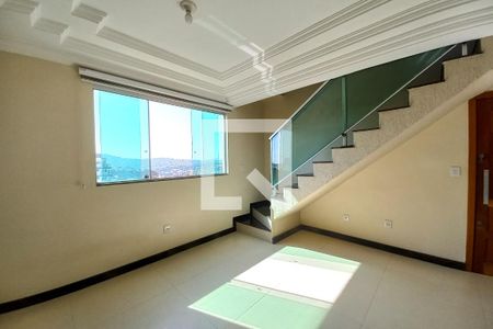 Sala de apartamento à venda com 3 quartos, 120m² em Piratininga (venda Nova), Belo Horizonte
