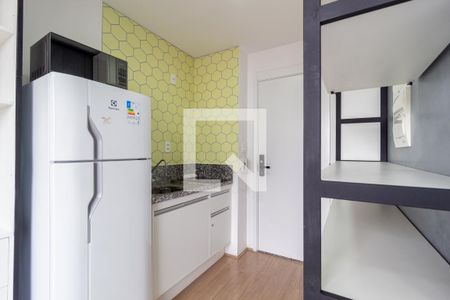 Cozinha de kitnet/studio para alugar com 1 quarto, 19m² em Brás, São Paulo