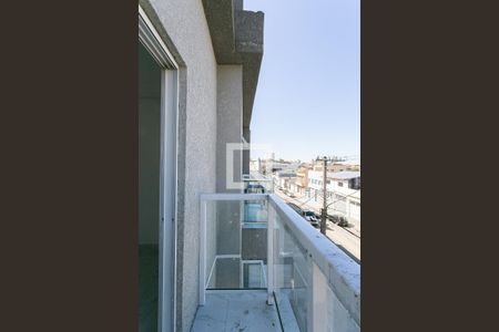 Varanda do Quarto de apartamento para alugar com 1 quarto, 38m² em Vila Prudente, São Paulo