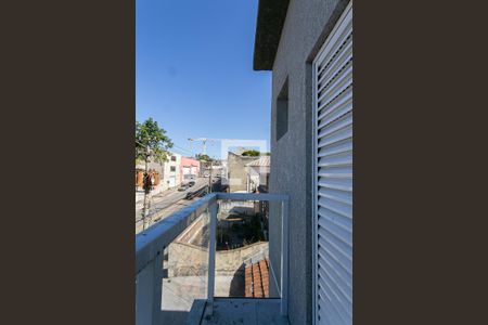 Varanda do Quarto de apartamento para alugar com 1 quarto, 38m² em Vila Prudente, São Paulo