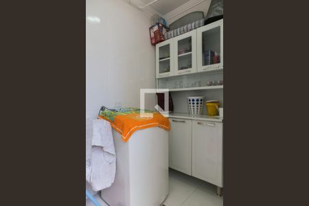 Lavanderia de casa de condomínio para alugar com 2 quartos, 130m² em Aparecida, Santos