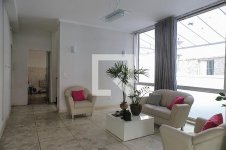 Hall de entrada de casa de condomínio para alugar com 2 quartos, 130m² em Aparecida, Santos