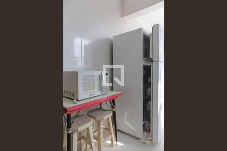 Cozinha de casa de condomínio para alugar com 2 quartos, 130m² em Aparecida, Santos