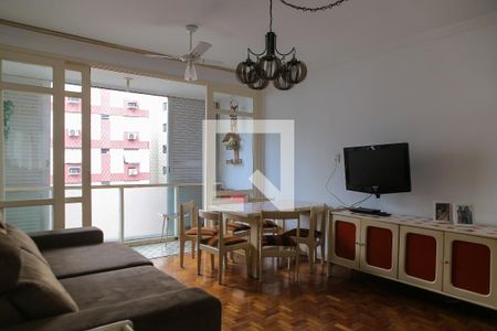 Sala de casa de condomínio para alugar com 2 quartos, 130m² em Aparecida, Santos