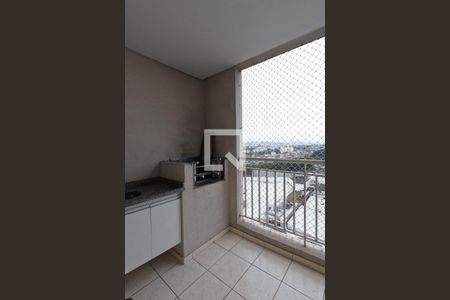 Varanda da Sala de apartamento para alugar com 3 quartos, 77m² em Jardim Flor da Montanha, Guarulhos