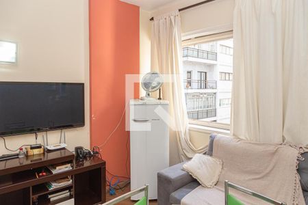 Studio à venda com 35m², 1 quarto e sem vagaSala