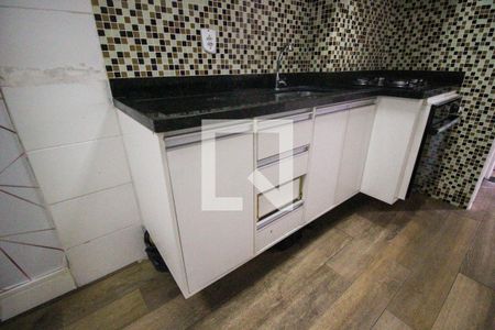 Apartamento para alugar com 30m², 2 quartos e sem vagaDetalhe cozinha