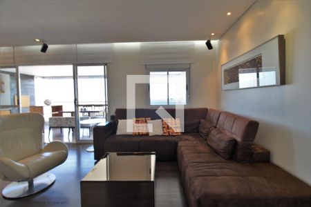 Sala de Apartamento com 3 quartos, 130m² Chácara Santo Antonio
