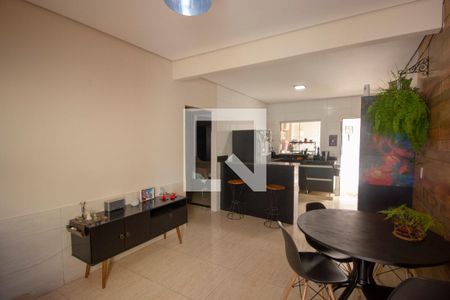 Sala/cozinha de casa de condomínio à venda com 2 quartos, 75m² em Setor Habitacional Arniqueira (águas Claras), Brasília
