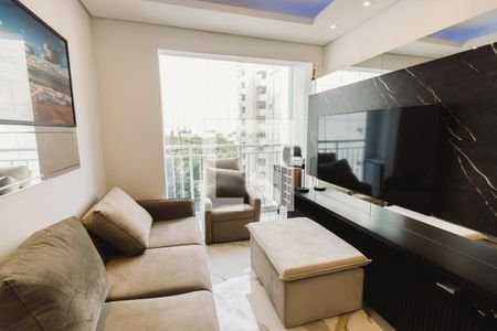 Sala de apartamento à venda com 1 quarto, 27m² em Barra Funda, São Paulo