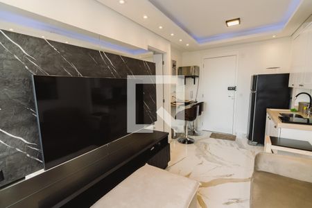 Sala de apartamento à venda com 1 quarto, 27m² em Barra Funda, São Paulo