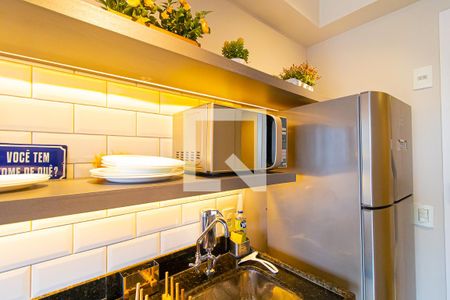 Studio à venda com 26m², 1 quarto e sem vagaCozinha