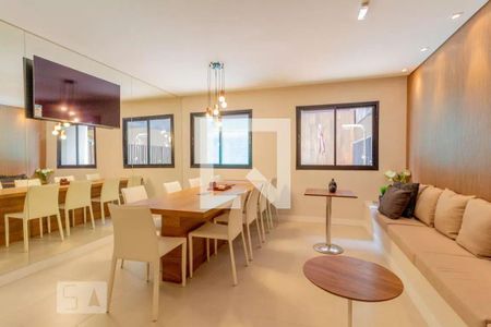 Studio à venda com 26m², 1 quarto e sem vagaÁrea comum - Salão de festas