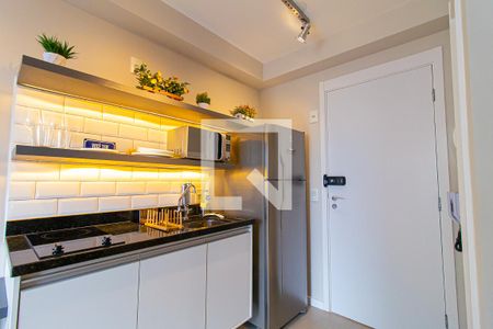 Studio à venda com 26m², 1 quarto e sem vagaCozinha