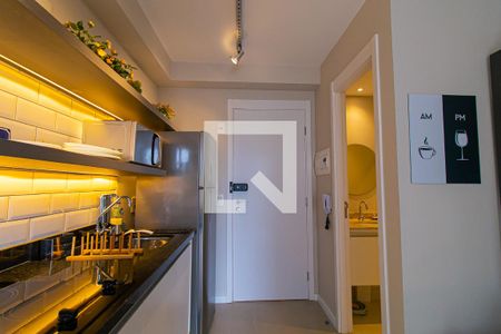 Studio à venda com 26m², 1 quarto e sem vagaCozinha