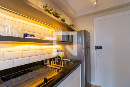 Studio à venda com 26m², 1 quarto e sem vagaCozinha