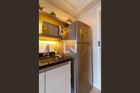 Studio à venda com 26m², 1 quarto e sem vagaCozinha