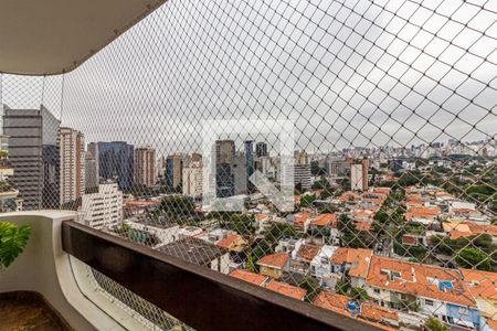 Varanda de apartamento à venda com 4 quartos, 262m² em Vila Nova Conceição, São Paulo