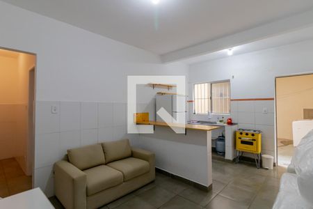 Sala  de casa para alugar com 1 quarto, 45m² em Vila Santo Estéfano, São Paulo