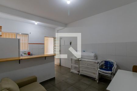 Sala  de casa para alugar com 1 quarto, 45m² em Vila Santo Estéfano, São Paulo