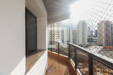 Varanda  de apartamento para alugar com 3 quartos, 134m² em Vila Regente Feijó, São Paulo