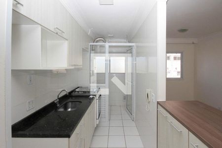 Cozinha de apartamento para alugar com 1 quarto, 37m² em Jardim Ibitirama, São Paulo