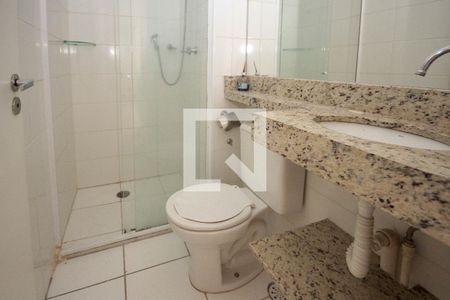 Banheiro de apartamento para alugar com 1 quarto, 37m² em Jardim Ibitirama, São Paulo