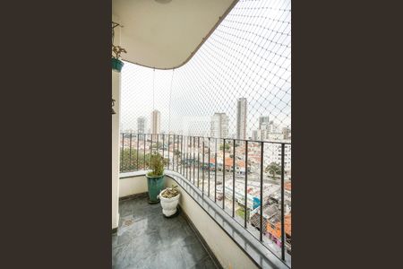 Varanda da sala de apartamento à venda com 4 quartos, 159m² em Jardim Analia Franco, São Paulo