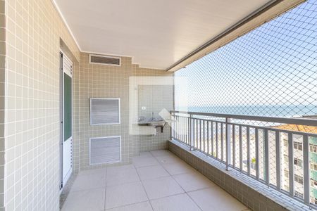 Varanda de apartamento para alugar com 3 quartos, 123m² em Aviação, Praia Grande